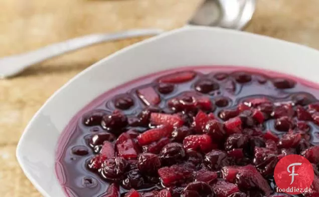 Cranberry -, Apfel-Und Ingwer-Chutney