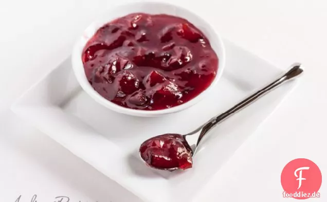 Ingwer Pflaumenmarmelade