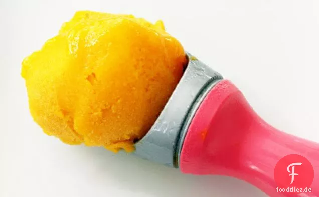 Mango Ingwer Limette Sorbet