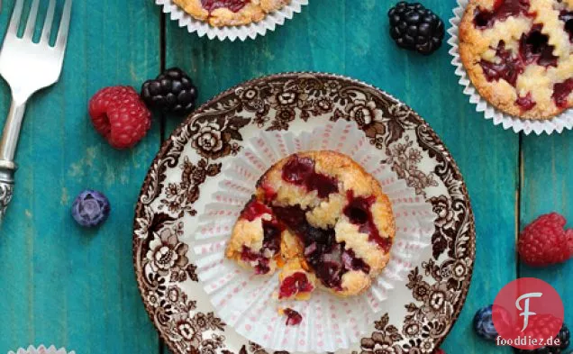 Mini gemischte Beerentorte