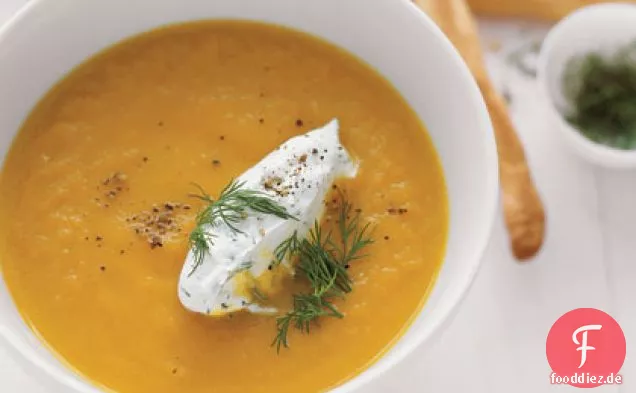 Ostern Karottensuppe