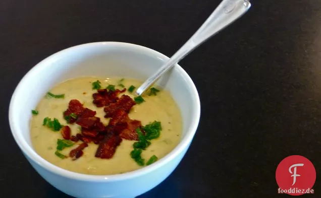 Meerrettichsuppe (mit Speck)