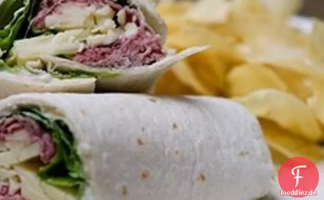 Roastbeef Und Cheddar Roll-ups
