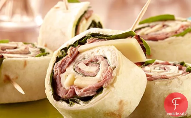 Meerrettich Roastbeef Roll-ups