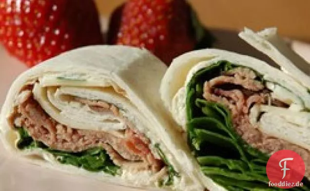 Roastbeef-Meerrettich-Roll-Ups