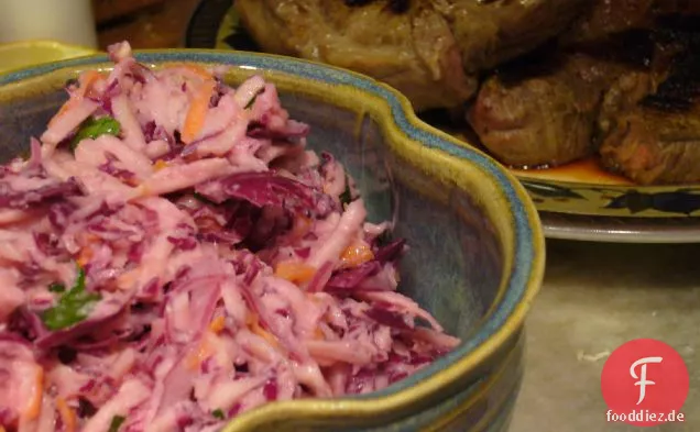 Meerrettich Apfel Pastinake Krautsalat