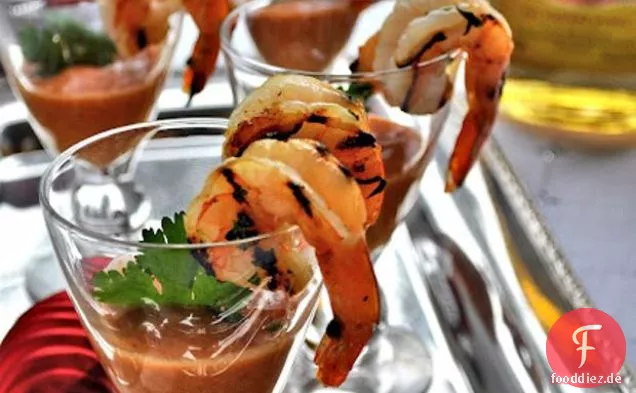 Boozy Barenjager Marinierte Garnelen Cocktail