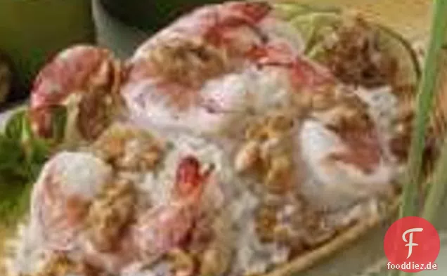 Süße Walnüsse & Garnelen