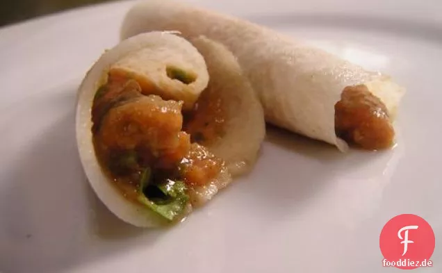 Abendessen Heute Abend: Vegetarische Tacos Mit Jicama-Tortillas