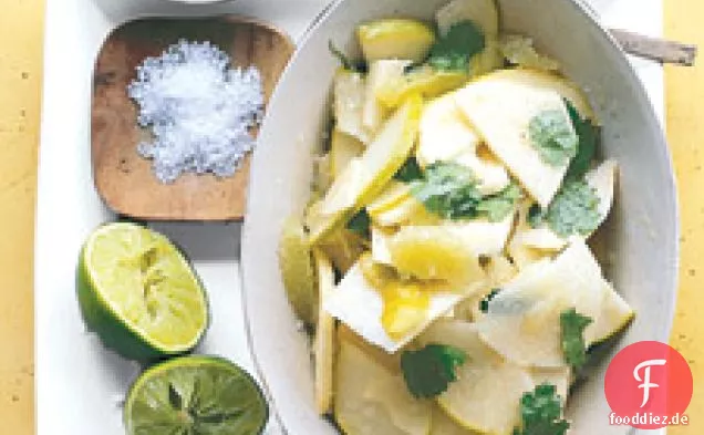Birnen-und jicama-Salat