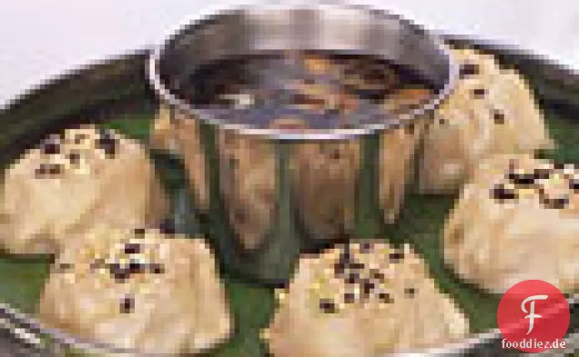 Gedünstetes Schweinefleisch und Jícama Knödel