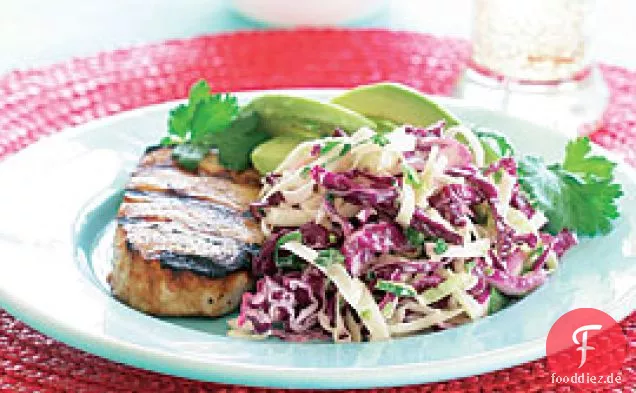 Mexikanischer Slaw mit Jícama, Cilantro & Limette