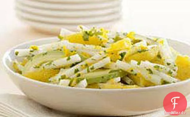 Orangen-Avocado-Salat mit Jicama