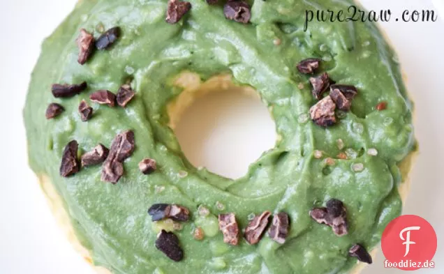 Herzhafter Avocado-Donut (glutenfrei, vegan, sojafrei, zuckerarm)