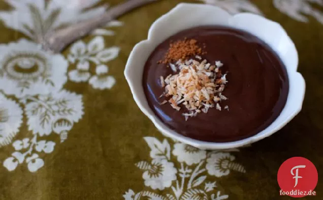 Kokosnuss-Schokoladen-Pudding-Rezept