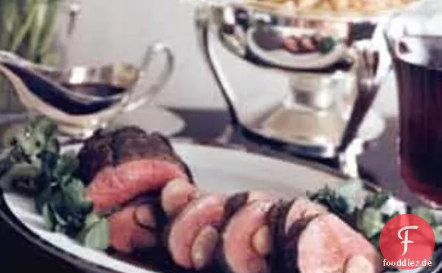 Rinderfilet mit Rotwein-Mark-Sauce