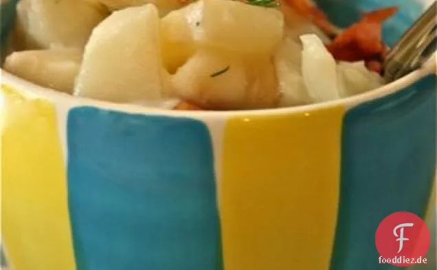 Pastinaken-Kartoffel-Chowder