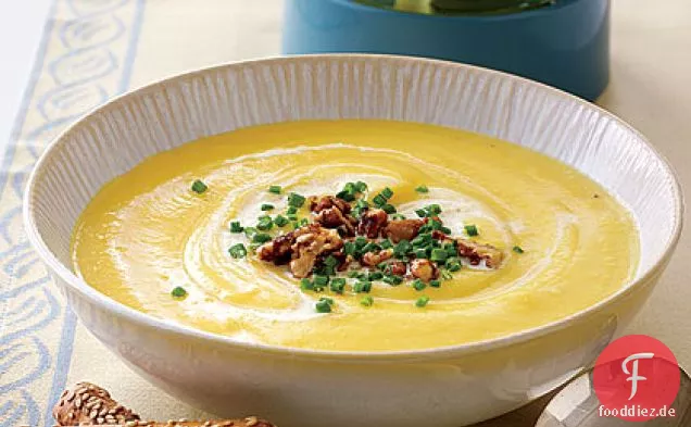 Cremige Ingwer-Pastinaken-Suppe