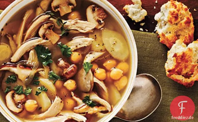 Hühnchen-Pastinaken-Suppe