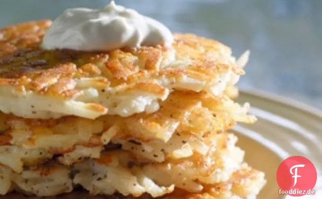 Rachael Rays Kartoffel-Pastinaken-Pfannkuchen