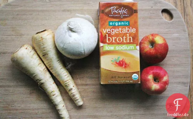 Herbst Pastinaken & Apfelsuppe