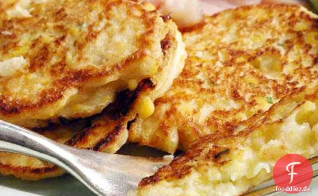 Mais und Pastinaken-Kuchen