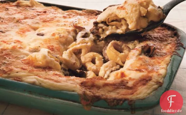 Tortellini Gratinata Mit Pilzen Und Pastinaken 