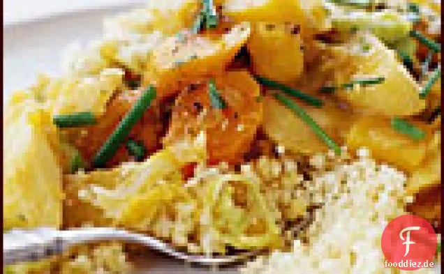 Buttriges Wurzelgemüse-Ragout