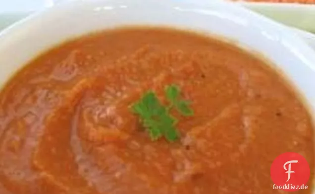 Winter wärmer Rote Linsensuppe