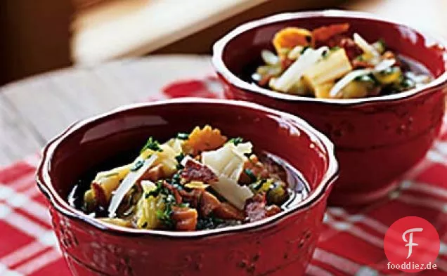 Schinken-Gemüse-Suppe
