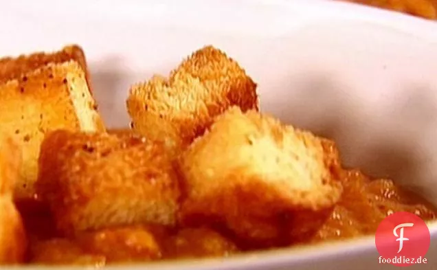 Geröstete Gemüsesuppe