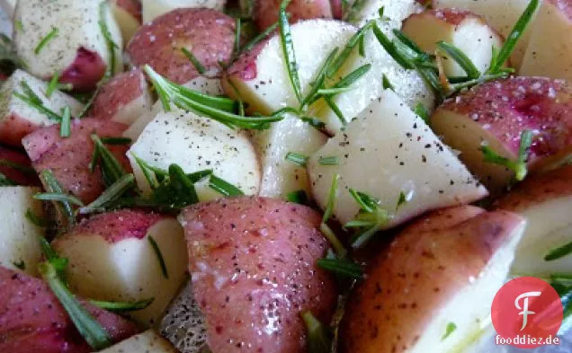 Kräuter-gegrillte Kartoffeln