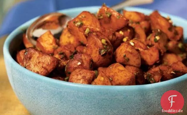 Rote Chile Kartoffeln