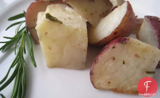 Geröstete Balsamico-Baby-rote Kartoffeln