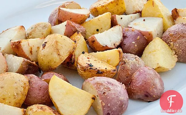 Knoblauch Rote Kartoffeln