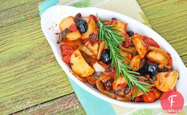 Geröstete sizilianische Kartoffeln