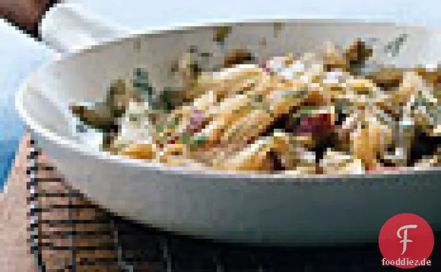 Geschmorter Fenchel und Kartoffeln
