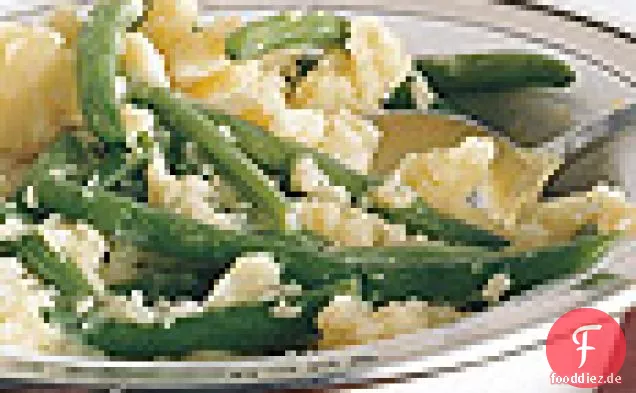 Italienische grüne Bohnen und Kartoffeln