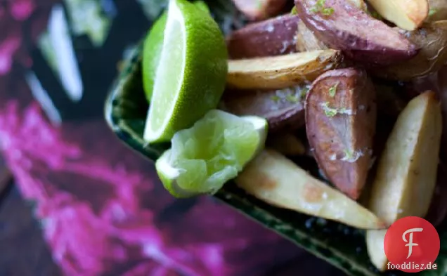Schwarzer Pfeffer und Limetten-Pommes Frites