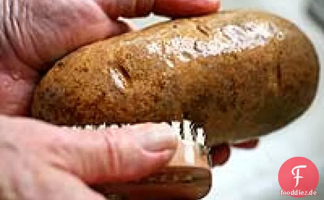 Zweimal gebackene Kartoffeln