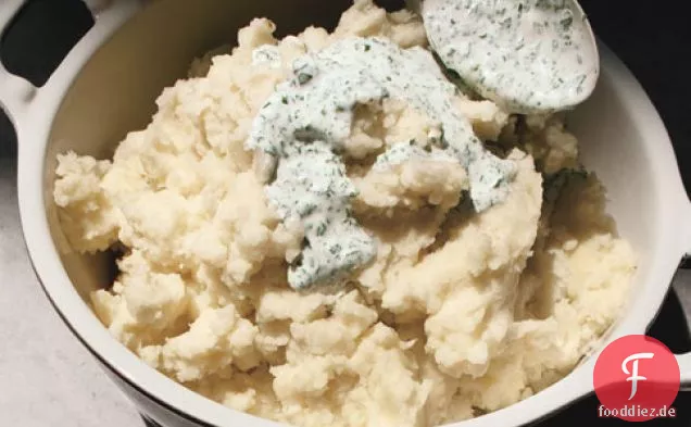 Kartoffelpüree Mit Ranch Dressing