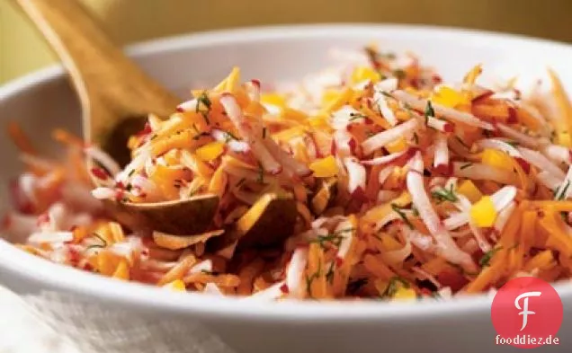 Rettich-Salat mit New York Deli-Dressing