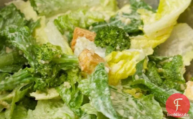 Caesar-Wrap Mit Tofu Croutons Und Brokkoli