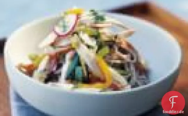 Gegrillter asiatischer Hühnersalat