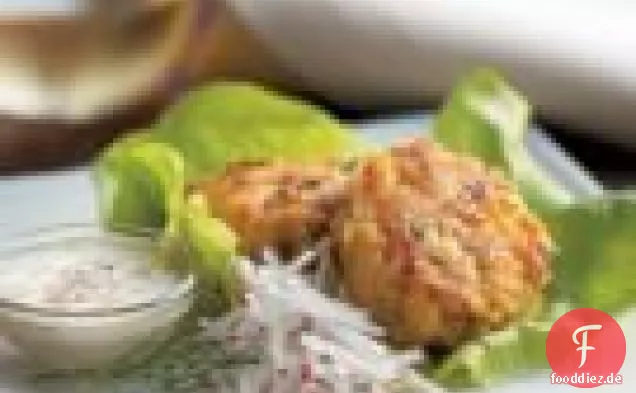 Krabbenkuchen-Salat