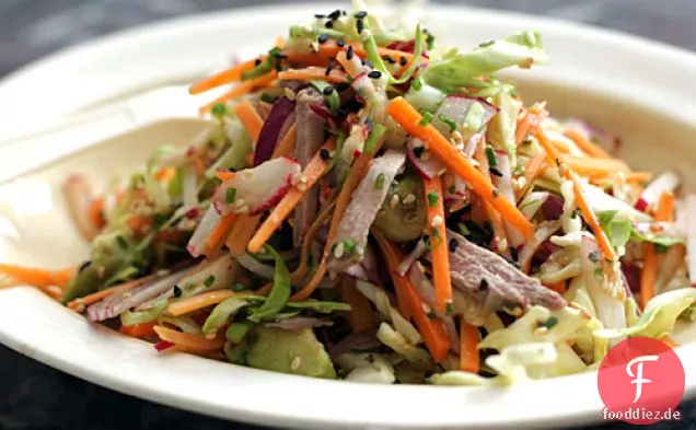 Cole Slaw mit Wasabi-Dressing