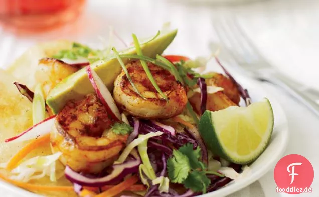 Chipotle Garnelen Tostadas