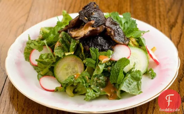 Shiitake-Banh Mi Salat