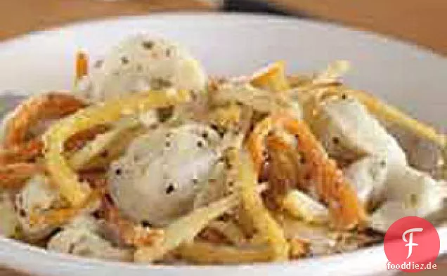 Tortellini mit Geröstetem Wurzelgemüse