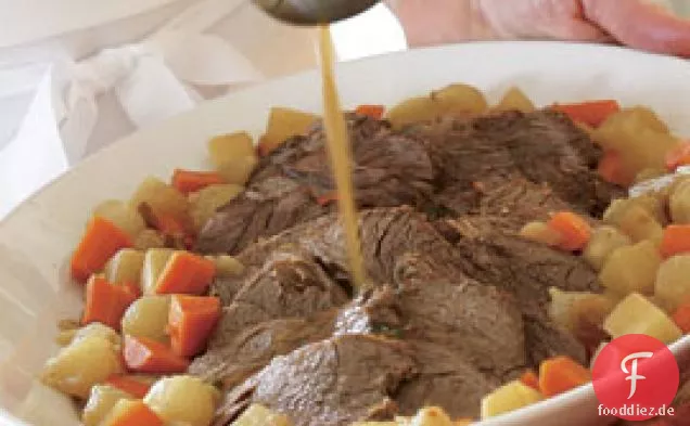 Bier-geschmortes Schmorbraten